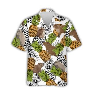 Dark Botanical Short Sleeve Shirt